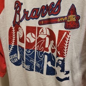Braves baseball tee